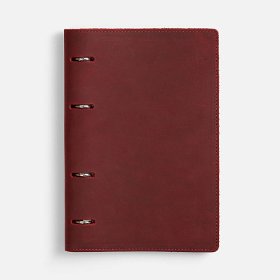 Ежедневник inStream, недатированный  (Красный)