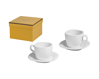 Набор кофейный "Бодрое утро"  (Белый)