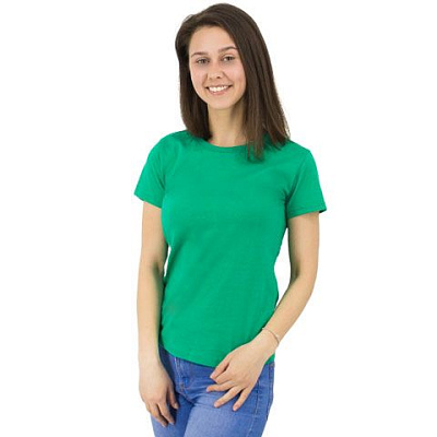 Футболка Star Lady, женская (зеленый, XL) (Зеленый)