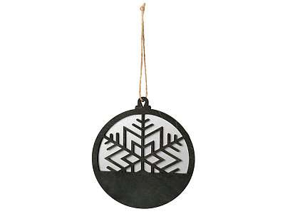 Подвеска деревянная Noirflake