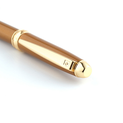 Ручка шариковая Pierre Cardin ECON, цвет - золотистый. Упаковка Е-2