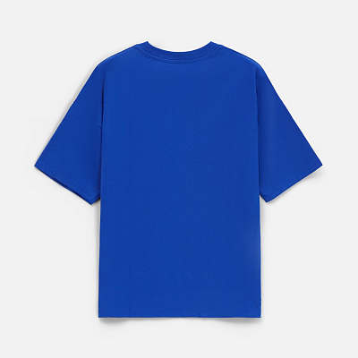 Футболка унисекс оверсайз T3, синяя