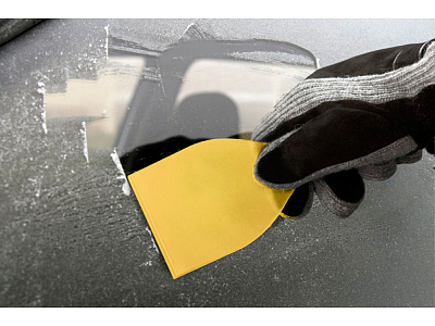 Скребок для льда Chilly 2.0 из переработанного ПЭТ