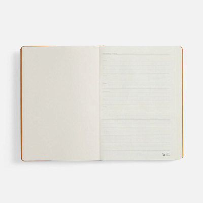 Ежедневник Urban Hard, недатированный, оранжевый