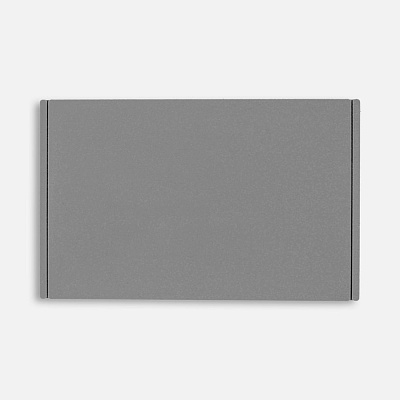 Лейбл из ПВХ Dzeta, ХL  (Серый)