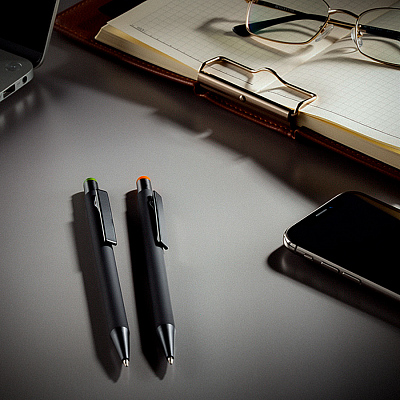 Ручка шариковая FACTOR BLACK со стилусом