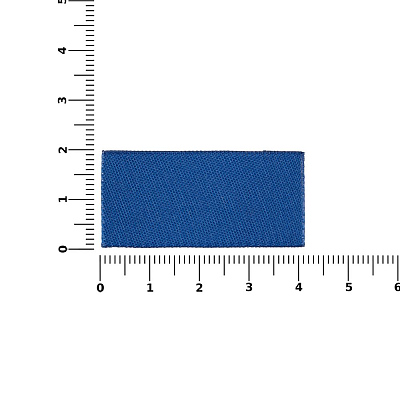 Лейбл тканевый Epsilon, XXS, синий