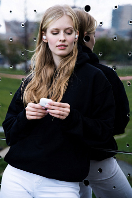 Беспроводные наушники ACCESSTYLE FLAME TWS, белые                                  