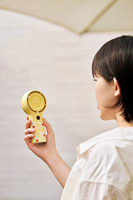 Портативный вентилятор Solove F16, желтый