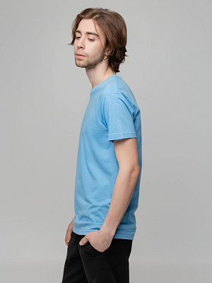 Футболка унисекс T-bolka 140, голубая