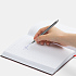 Ручка шариковая Slim Beam, серая - Фото 3
