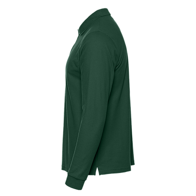 Рубашка поло унисекс STAN длинный рукав хлопок/полиэстер 185, 104S