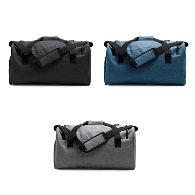 Сумка спортивная BALMOR, пестрый серый