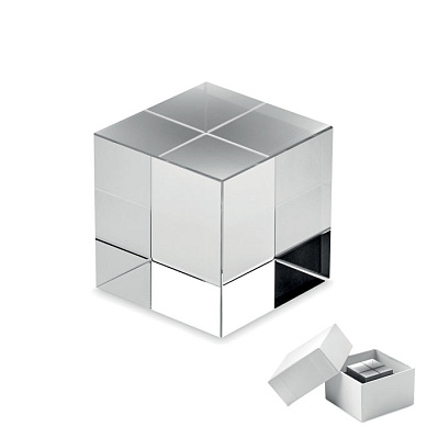 Glass cube award (Прозрачный)