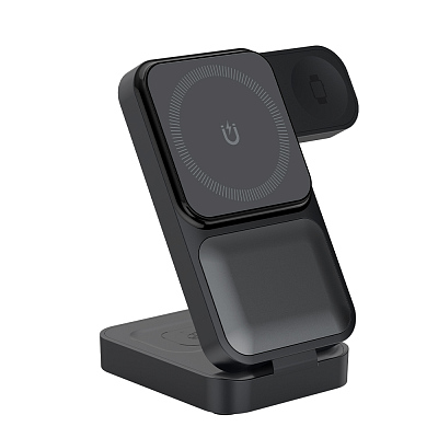 Беспроводное ЗУ Pero WB01 Ultimate MagSafe 3в1