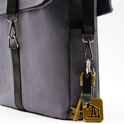 Шоппер Superbag Companion (серый с черным)