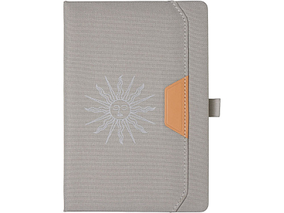 Блокнот А5 из RPET Harvey с термотрансфером