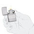 Подарочный набор ZIPPO: фляжка 89 мл и зажигалка, латунь/сталь, серебристый, в коробке с подвесом - Фото 6