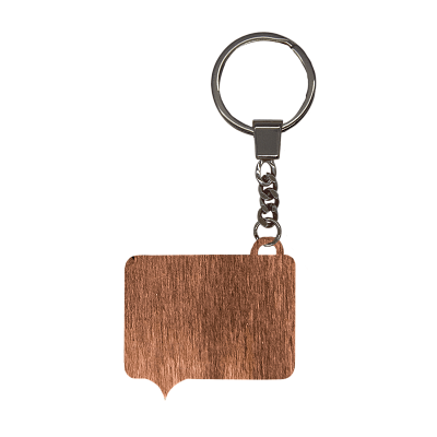 Брелок Мысль (белый)