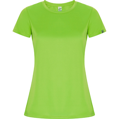 Спортивная футболка IMOLA WOMAN женская, ЧЕРНЫЙ M (Лаймовый)