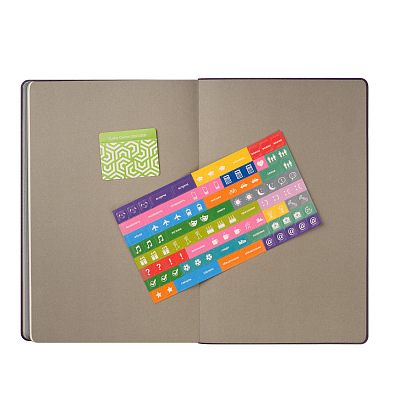 Ежедневник Rain недатированный, фиолетовый