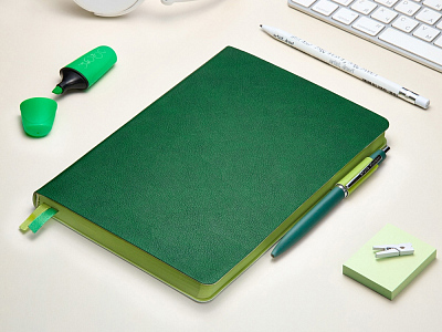 Ежедневник А5 датированный Boston на 2026 год