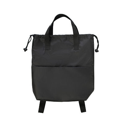 Сумка-рюкзак "Carry", серый с бирюзовым, черный