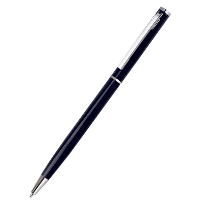 Ручка металлическая Альдора  (Тёмно-синий)