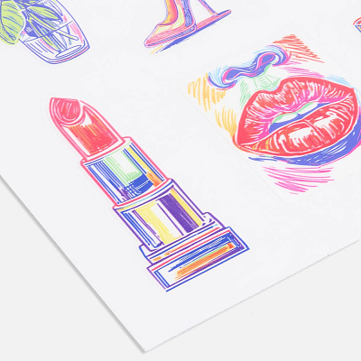 Стикерпак UV-DTF Thematic, 8 марта