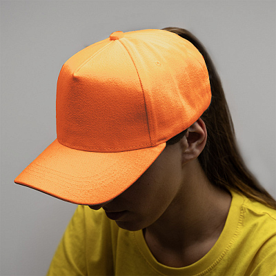 Бейсболка BOSTON, 5 клиньев, металлическая застежка