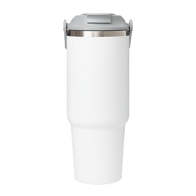 Термокружка вакуумная Montana, белая (Белый, серый)