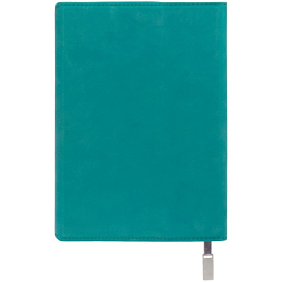 Ежедневник Grace на заказ, недатированный, бирюзовый
