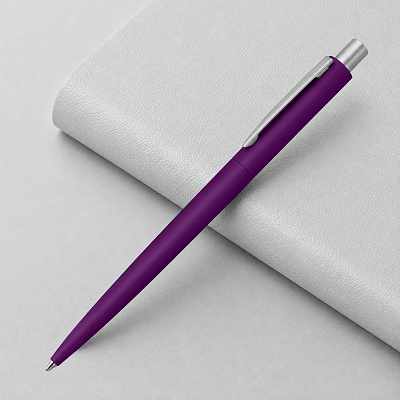 Ручка шариковая металлическая Lumos Gum soft-touch (Фиолетовый)