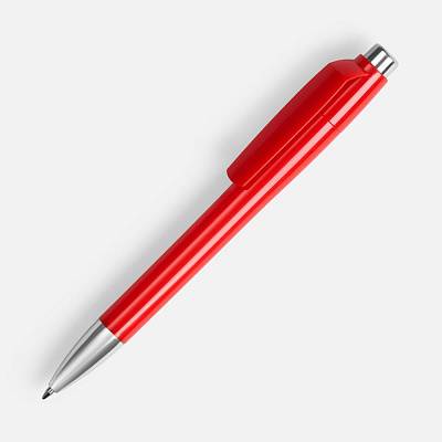 Ручка шариковая Klippa, красная (Красный)