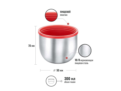 Термос Relaxika 102 2 чашки