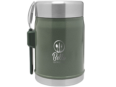 Банка для еды с ложкой-вилкой Stanley Legendary, 400 мл