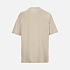 Футболка оверсайз мужская Boxy Men, бежевая (льняная) - Фото 2