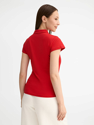 Рубашка поло женская Prescott Women 170, красная
