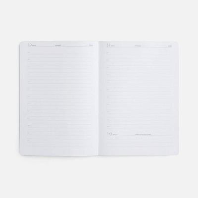 Ежедневник Must Metal, датированный, синий