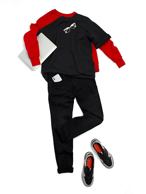 Футболка оверсайз унисекс Kosmos 2.0, кремовая