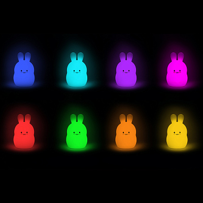 Силиконовый ночник Rombica LED Rabbit