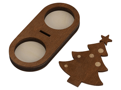 Подсвечник двойной Елочка