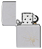 Зажигалка ZIPPO Spider Design с покрытием High Polish Chrome, латунь/сталь, серебристая, 38x13x57 мм - Фото 4
