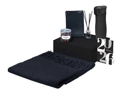 Подарочный набор Re:Harmony с палантином и термокружкой