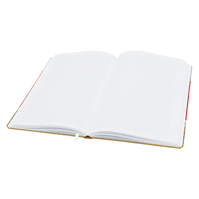 Записная книжка A6 Dziuna Октябрьская в клетку 10,5 x 16 см