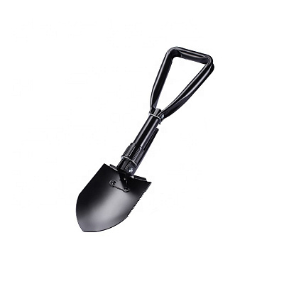 Лопата складная Multi Shovel Pro, чёрная (Чёрный)
