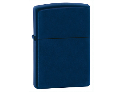 Зажигалка ZIPPO Classic с покрытием Navy Matte (Синий)