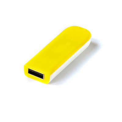 Пластик 08 Слайд промо, белый, 4Гб