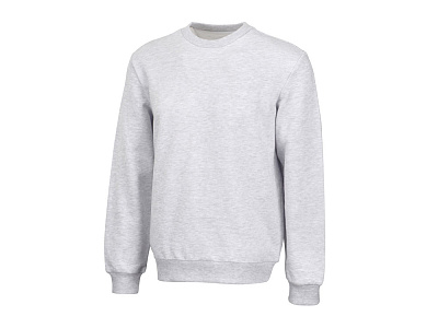 Свитшот Monaco, унисекс (Белый меланж)