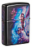 Зажигалка ZIPPO Universe Astro с покрытием 540 Tumbled Chrome, латунь/сталь, сиреневая, 38x13x57 мм - Фото 7